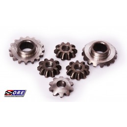 Splinded side gears with...